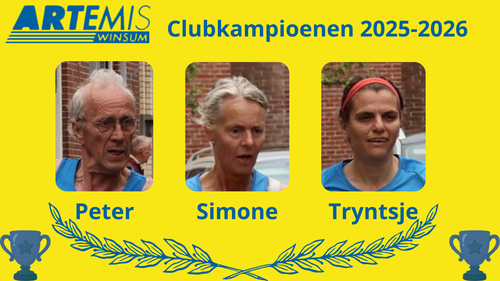 Clubkampioenen 2025-2026