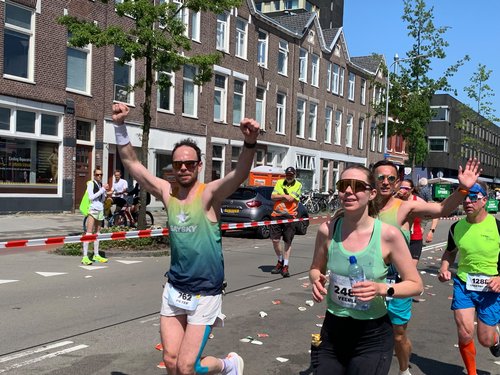 Groningen Marathon 2026 - Peter en Robert