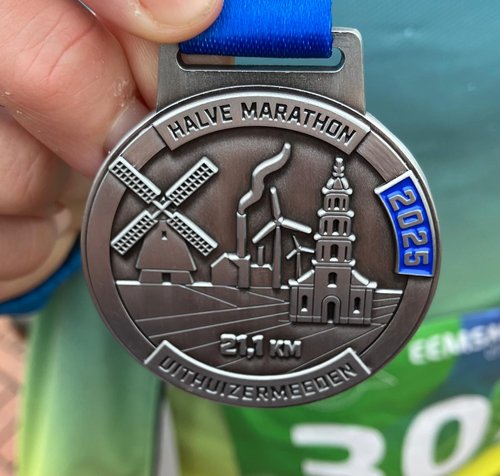 Medaille halve Marathon E U