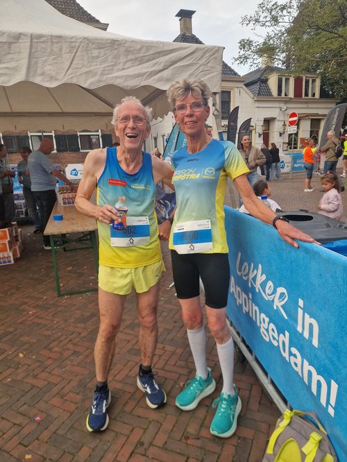 Peter en Gonny Stadsloop