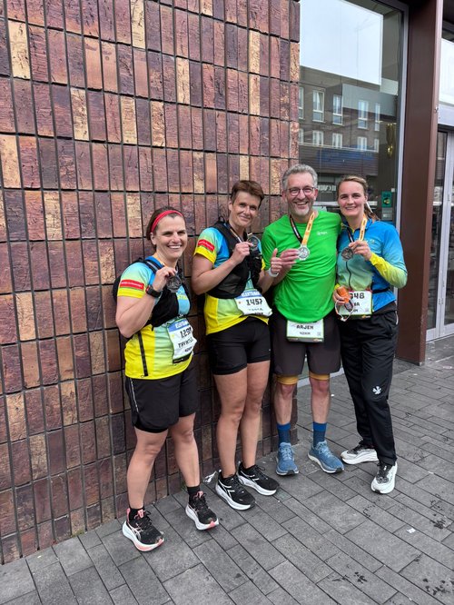 Vier medailles Enschede